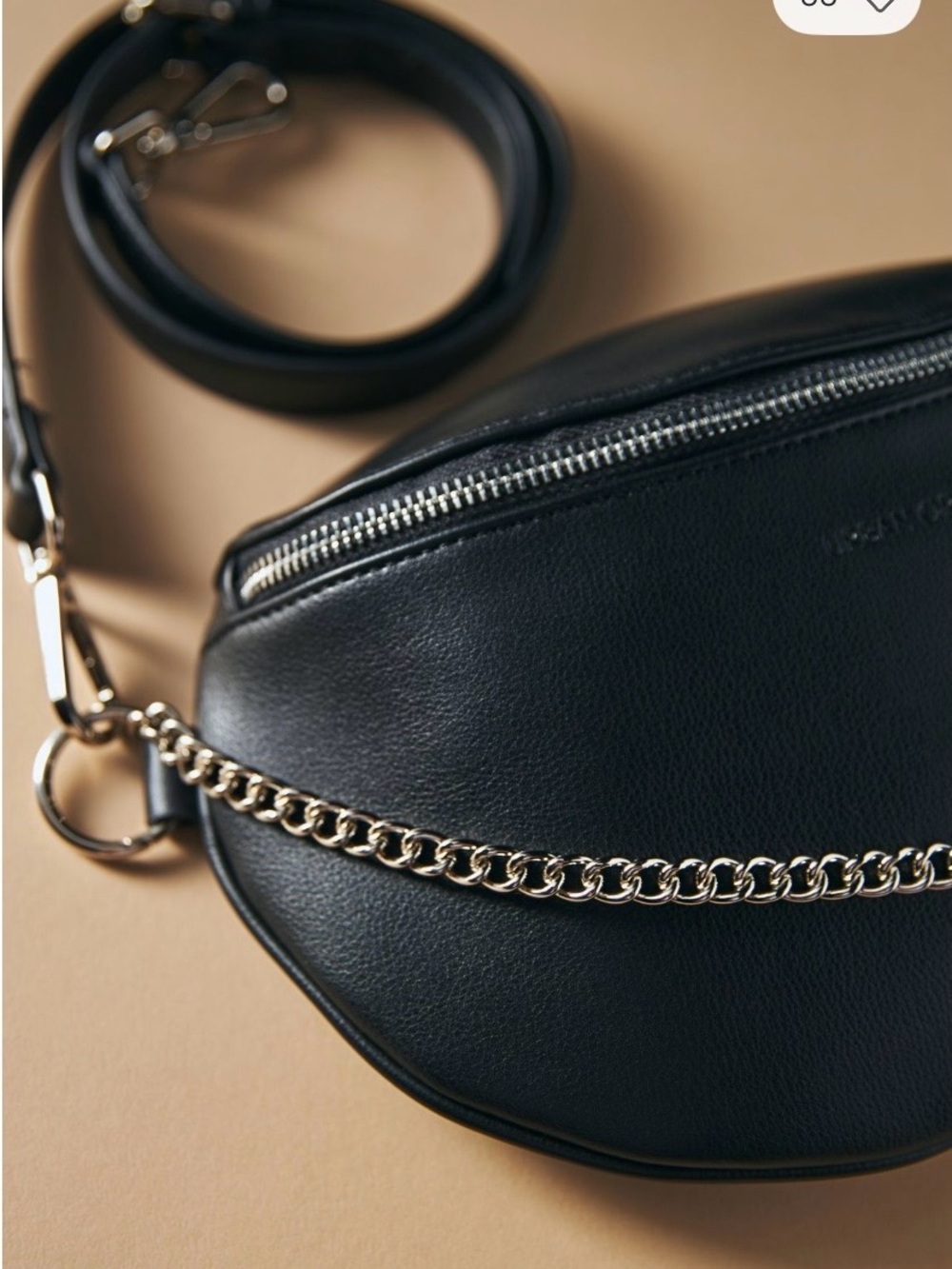 Urban Originals Damselfly
Sling Crossbody Black Bag with Chain, Anthropologie - Picture 3 of 3